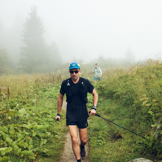 Trail running the TMB Day 1