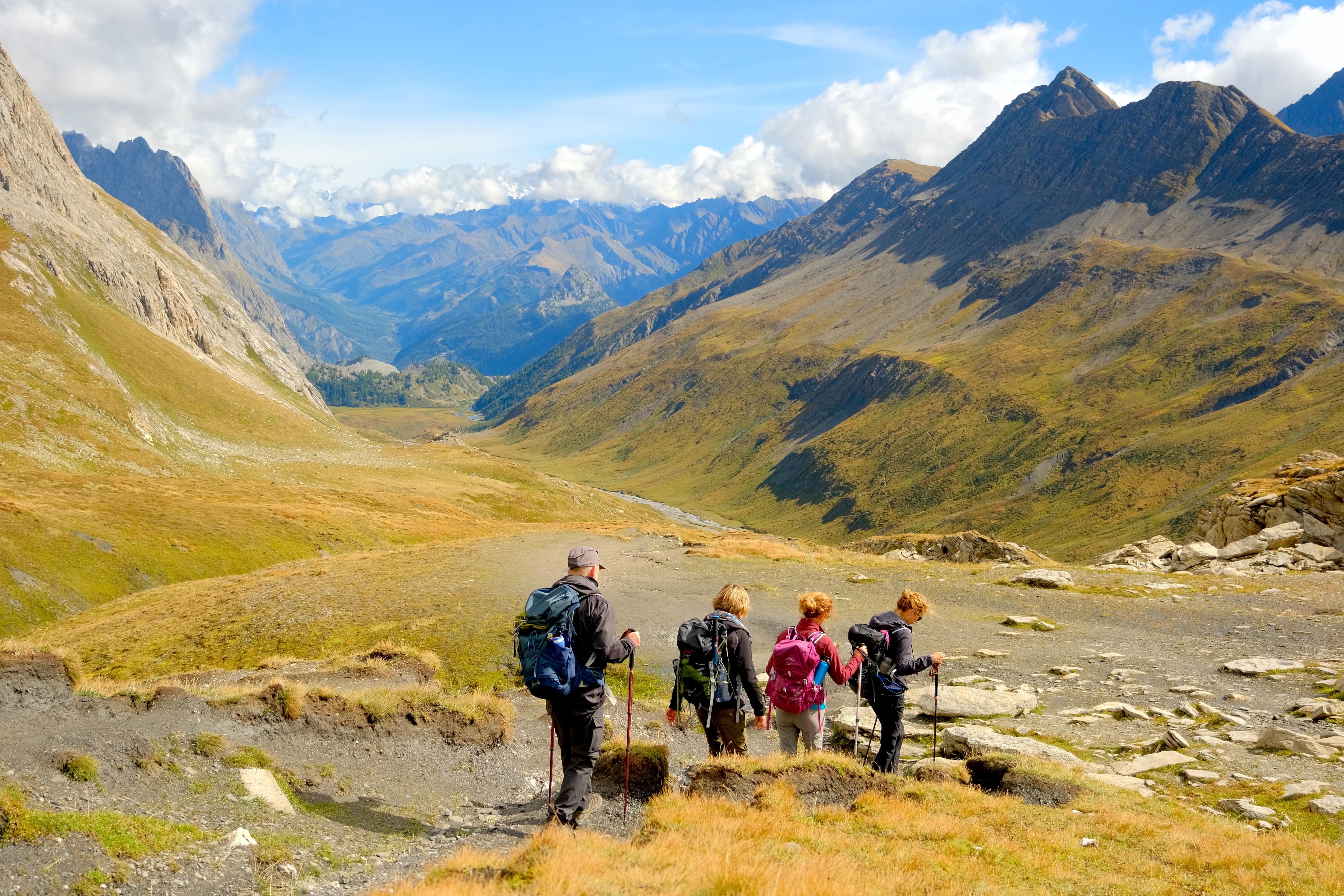 Emporter uniquement le nécessaire dans son sac pour le Tour du Mont Blanc